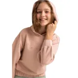 Dievčenská mikina s kapucňou VOLCANO B-MILEY JUNIOR 414 PINK LIGHT · záber 2