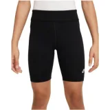 Dievčenské tréningové kraťasy NIKE G NSW 7 IN BIKE SHORT-DX5066-010-black · záber 1