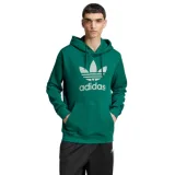 Pánska mikina s kapucňou ADIDAS ORIGINALS TREFOIL HOODY-CGREEN · záber 1