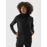 Dámska zateplená tréningová mikina so zipsom 4F SWEATSHIRT FNK-WAW24TFSWF406-20S-DEEP BLACK · záber 2