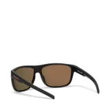 Slnečné okuliare RED BULL SPECT LOOM-001P, matt black rubber, brown with red mirror CAT3, POL, 62-14-127 · záber 3