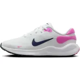 Dievčenská športová obuv (tréningová) NIKE Revolution 7 white midnight navy playful pink · záber 2