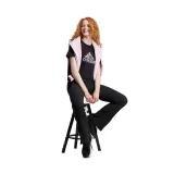 Dámske tričko s krátkym rukávom ADIDAS W MYST FILL T-IM4277-black · záber 4