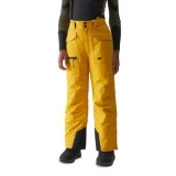 Chlapčenské lyžiarske nohavice 4F JUNIOR TROUSERS FNK-JAW23TFTRM360-71S-YELLOW · záber 1