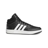Pánska rekreačná obuv ADIDAS Hoops 3.0 Mid M core black cloud white grey six · záber 2