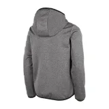 Chlapčenská turistická softshellová bunda 4F JUNIOR BOYS SOFTSHELL JSFM001-24M-MIDDLE GREY MELANGE · záber 4