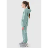 Dievčenské tepláky 4F JUNIOR TROUSERS CAS F0950-47S-MINT · záber 4