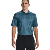 Pánske golfové polo tričko s krátkym rukávom UNDER ARMOUR UA Perf 3.0 Deuces Polo-BLU · záber 1