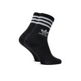 Ponožky ADIDAS ORIGINALS 3 PACK-CREW SOCK-BLACK · záber 3