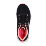 Dievčenská rekreačná obuv SKECHERS Vapor Foam Brisk Quick Jr black pink · záber 4