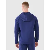 Pánska tréningová mikina so zipsom 4F SWEATSHIRT FNK-WSS25TFSWM513-30S-DARK BLUE · záber 4