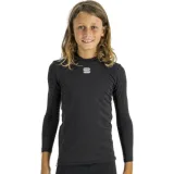Detské termo tričko s dlhým rukávom SPORTFUL Td mid long sleeve kid top, black · záber 1