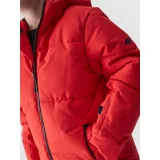 Chlapčenská lyžiarska bunda 4F JUNIOR TECHNICAL JACKET-JWAW24TTJAM534-62S-RED · záber 5