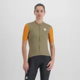 Dámsky cyklistický dres s krátkym rukávom SPORTFUL Checkmate w jersey, dark gold berry blue · záber 2