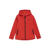 Chlapčenská turistická softshellová bunda 4F JUNIOR SOFTSHELL JACKET M091-62S-RED · záber 4