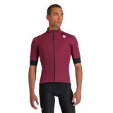 Pánska cyklistická bunda SPORTFUL Fiandre light no rain jacket short sleeve, red wine · záber 1
