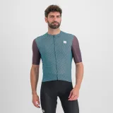 Pánsky cyklistický dres s krátkym rukávom SPORTFUL Checkmate jersey, huckleberry blue radiance · záber 2