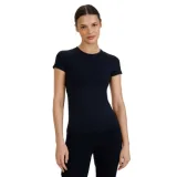 Dámske tréningové tričko s krátkym rukávom 4F TSHIRT FNK F1270-20S-DEEP BLACK · záber 1