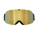 Lyžiarske okuliare RED BULL SPECT SOAR-13YE2, black yellow snow - grey with yellow mirror, cat.S 2 · záber 2