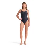 Dámske plavecké jednodielne plavky ARENA WOMENS ELASTIC SOLID-BLACK · záber 3