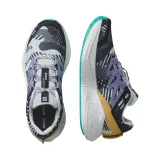 Pánska bežecká obuv SALOMON Aero Glide 3 Proto Pack M white black waterfall · záber 4