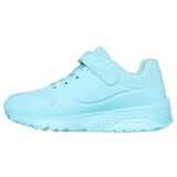 Dievčenská rekreačná obuv SKECHERS Uno Lite K turquise · záber 3