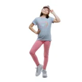 Dievčenské legíny 4F JUNIOR TIGHTS CAS F039-56S-LIGHT PINK · záber 1