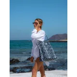 Plážová taška FUNDANGO Almaraz Beach Bag-903-black injun I · záber 3