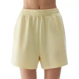 Dámske teplákové kraťasy 4F SHORTS CAS-WSS24TSHOF324-73S-LIGHT LEMON · záber 1