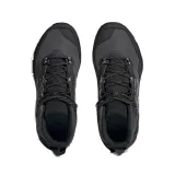 Členková turistická obuv ADIDAS Terrex AX4 Mid GTX core black grey three mint ton · záber 3