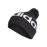 Dámska zimná čiapka ADIDAS POMPOM BEANIE BLACK WHITE · záber 1