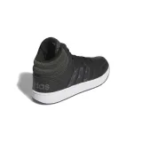 Pánske členkové zimné topánky ADIDAS Hoops 3.0 Mid WTR core black grey six cloud white · záber 2