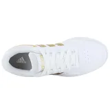 Dámska rekreačná obuv ADIDAS Hoops 3.0 cloud white cloud white matt gold · záber 3