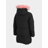 Dievčenská bunda 4F JUNIOR GIRLS JACKET JKUDP004-20S-DEEP BLACK · záber 4