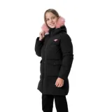 Dievčenská bunda 4F JUNIOR GIRLS JACKET JKUDP004-20S-DEEP BLACK · záber 1