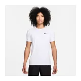 Pánske tréningové tričko s krátkym rukávom NIKE SWIM ESSENTIAL WHITE-WHITE · záber 2