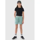 Dievčenské teplákové kraťasy 4F JUNIOR SHORTS CAS F470-47S-MINT · záber 2