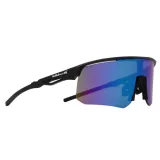 Slnečné okuliare RED BULL SPECT RIDDLE-004, matt black smoke with purple-green mirror, CAT3 · záber 1