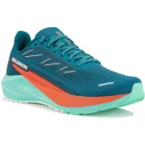 Pánska bežecká obuv SALOMON Aero Blaze 2 M deep lake cherry tomato electric green · záber 1
