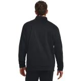 Pánska zateplená tréningová mikina s 1 2 zipsom UNDER ARMOUR UA Armour Fleece 1 4 Zip-BLK · záber 4