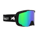 Lyžiarske okuliare RED BULL SPECT JIBB-03GR3, black brown with green mirror · záber 2