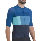 Pánsky cyklistický dres s krátkym rukávom SPORTFUL Snap jersey, galaxy blue dark berry blue · záber 2