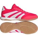 Pánske futbalové kopačky halové ADIDAS Predator League M IC lucid red cloud white core black · záber 5