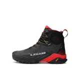 Pánska členková turistická obuv KAYLAND Duke Mid Gtx, Black Red · záber 4