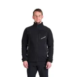 Pánska turistická flisová mikina so zipsom NORTHFINDER FULVIO-269black · záber 2