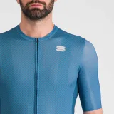 Pánsky cyklistický dres s krátkym rukávom SPORTFUL Checkmate jersey, blue sea berry blue · záber 5