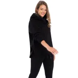 Dámska zateplená mikina s kapucňou VOLCANO B-VENA-700-BLACK · záber 2