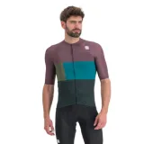 Pánsky cyklistický dres s krátkym rukávom SPORTFUL Snap jersey, scarab huckleberry · záber 1