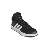Pánska rekreačná obuv ADIDAS Hoops 3.0 Mid M core black cloud white grey six · záber 1