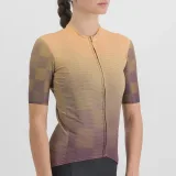 Dámsky cyklistický dres s krátkym rukávom SPORTFUL Rocket w jersey, huckleberry papaya · záber 4